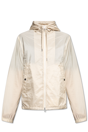 【高級感】MONCLER パイル地 パーカー 白×ゴールド MONCLER モンクレール CARDIGAN パーカー ボアジャケット ジップ